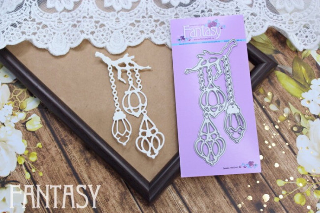 FD-940 Нож для вырубки "Фонарики" от Fantasy, 4.2х9.5см​